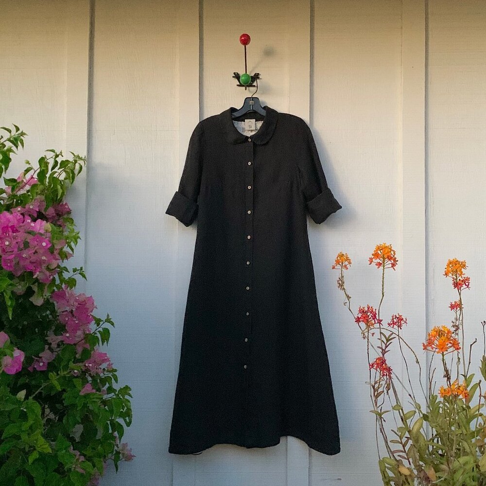 Son de Flor Peter Pan Collar Cardigan Dress